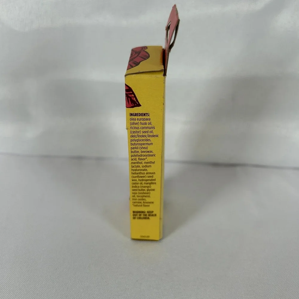 Burt's Bees Shea + Hyaluronic Acid Plumping Lip Serum Rose Red Dahlia 4 Pack